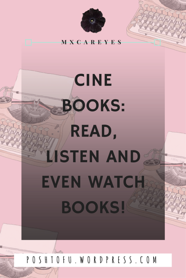 PINTEREST Photo: CINE BOOKS-- Read, Listen and Even Watch Books